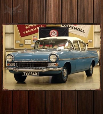 Металлическая табличка Vauxhall Velox Sedan (PA)